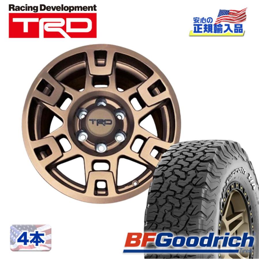 TRD [TRD・BFグッドリッチ]17インチ タイヤ＆ホイール 4本セット All 