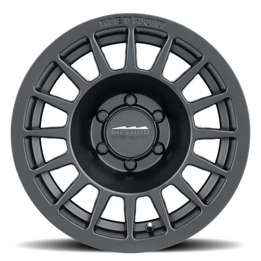 [Method(メソッドレース)正規代理店]17インチアルミホイール 4本 MR707 Bead Grip 17×8.5J 5H108 +38 マットブラック 汎用/MR70778549538の画像