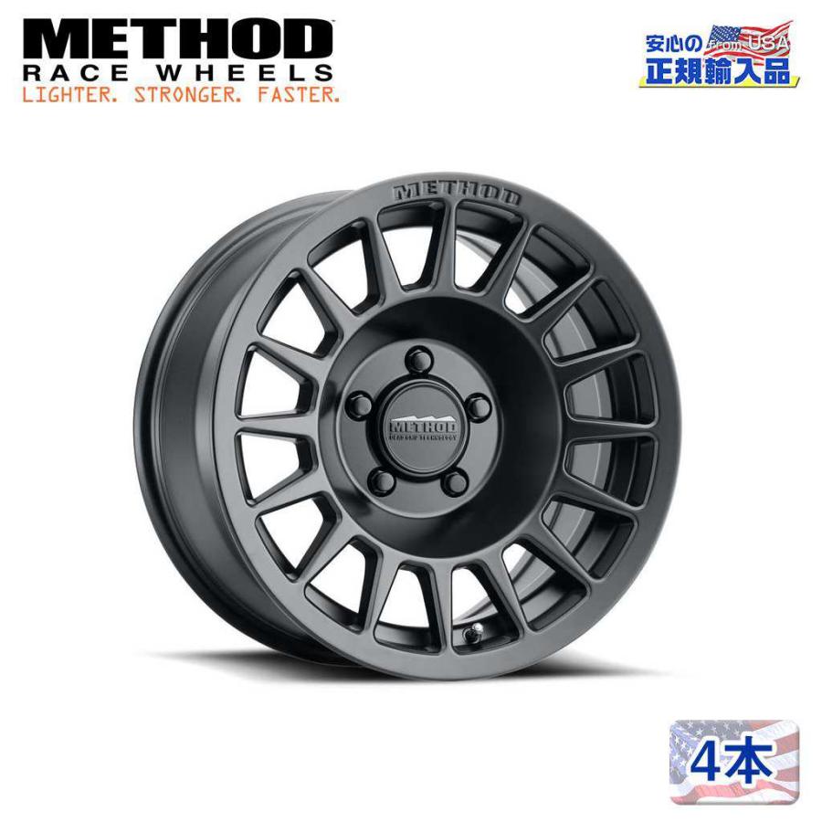 Method(メソッドレース)正規代理店]18インチアルミホイール 4本 MR707 
