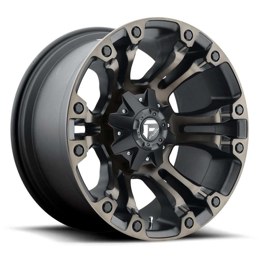 [FUEL OFFROAD (フューエルオフロード) 正規代理店]18インチアルミホイール 4本 D569 VAPOR 18×9 5H114.3 +1 CB78.1 汎用/D56918902650Aの画像