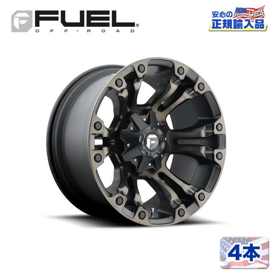 FUEL OFF-ROAD フューエルオフロード ホイール D824 4セット