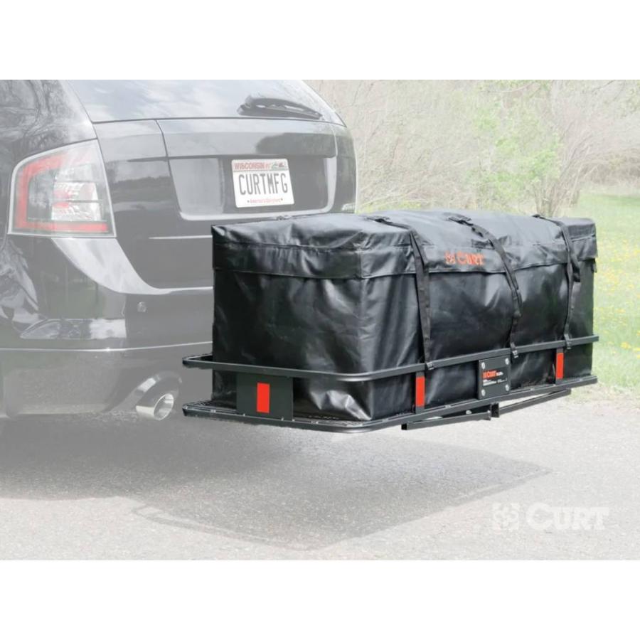 CURT（カート） ヒッチキャリア・カーゴネット・防水バッグ 3点セット