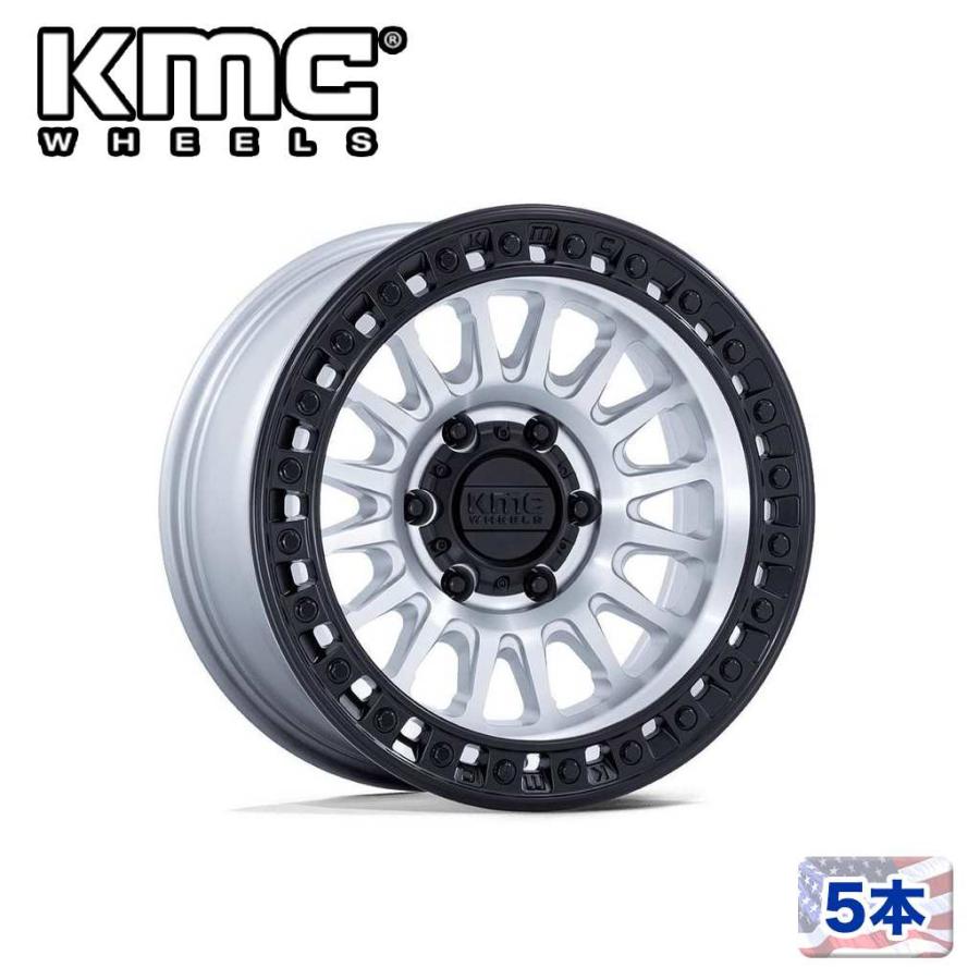 KMC [KMC(ケーエムシー)] 17インチアルミホイール 5本 KM552 IMS 17