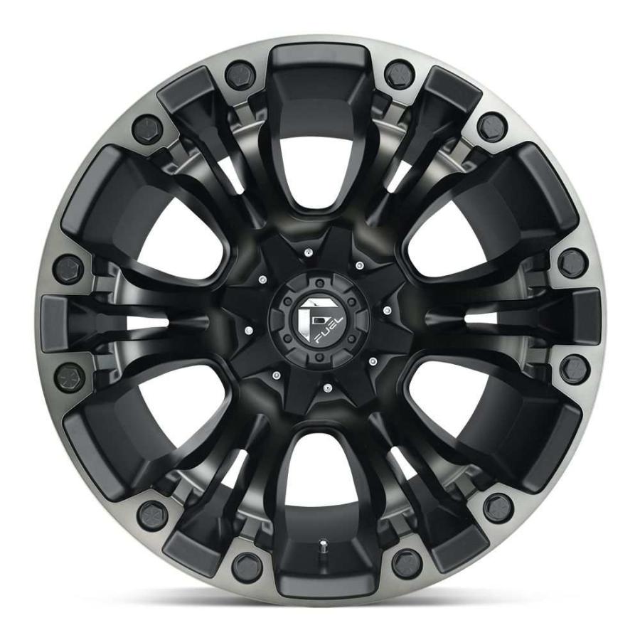[FUEL (フューエル) 正規品]18インチホイール 4本セット D851 VAPOR 18×9 5H 114.3/127 -12 CB78.1 マットブラック/D85118902645Aの画像