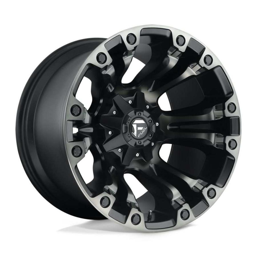 [FUEL (フューエル) 正規品]17インチホイール 5本セット D851 VAPOR 17×9 8H 165.1 +1 CB125.1 マットブラック/D85117908250Aの画像