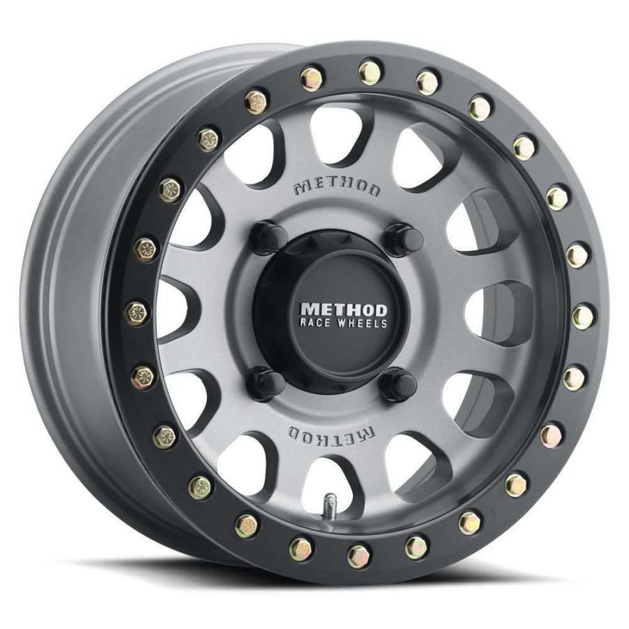 [Method メソッド 正規代理店]15インチアルミホイール 4本セット MR401 UTV Beadlock 15×7 5H114.3 +38 CB72 汎用/MR40157012852Bの画像