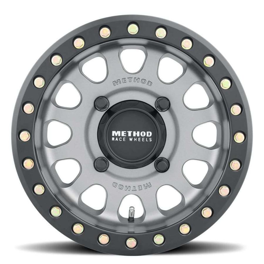 [Method メソッド 正規代理店]15インチアルミホイール 4本セット MR401 UTV Beadlock 15×7 5H114.3 +38 CB72 汎用/MR40157012852Bの画像
