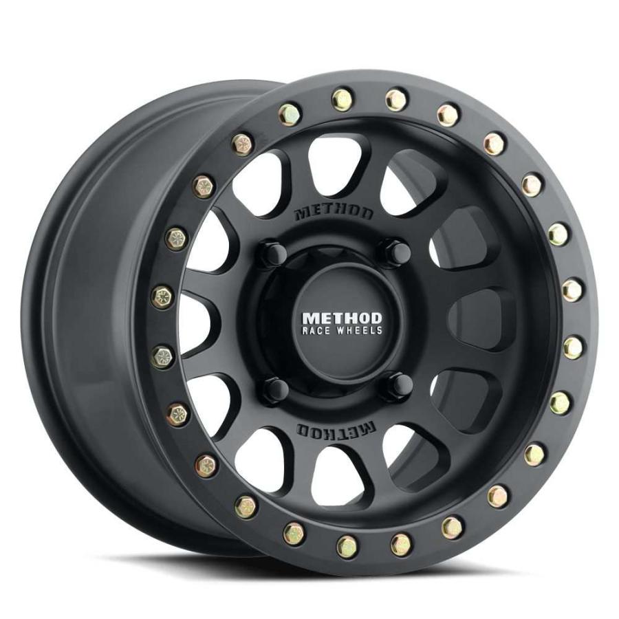 [Method メソッド 正規代理店]15インチアルミホイール 4本セット MR401 UTV Beadlock 15×7 6H139.7 +38 CB81.8 汎用/MR40157060552Bの画像