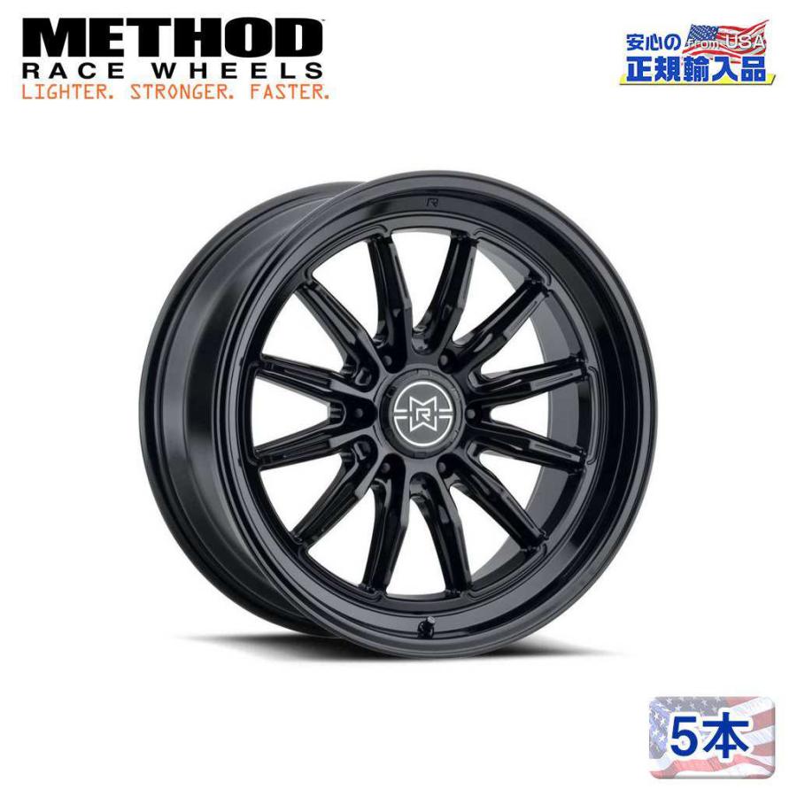 Method Race Wheels メソッド ホイール 321 | GLOSS BLACK ( 5本