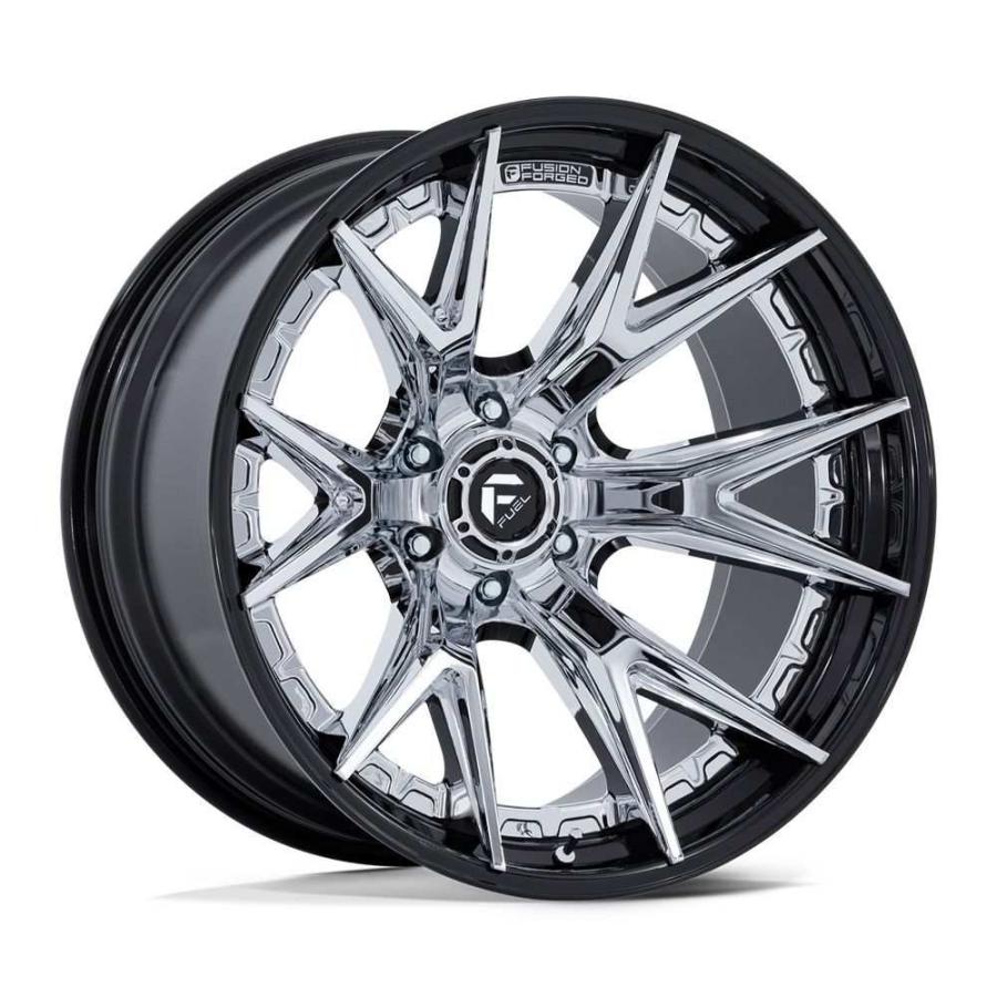 [FUEL (フューエル) 正規品]20インチホイール 5本セット FC402 CATALYST 20×9 6H 139.7 +1 CB106.1 クローム/FC402PB20906801の画像