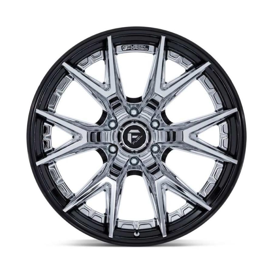 [FUEL (フューエル) 正規品]20インチホイール 5本セット FC402 CATALYST 20×9 8H 165.1 +1 CB125.1 クローム/FC402PB20908001の画像