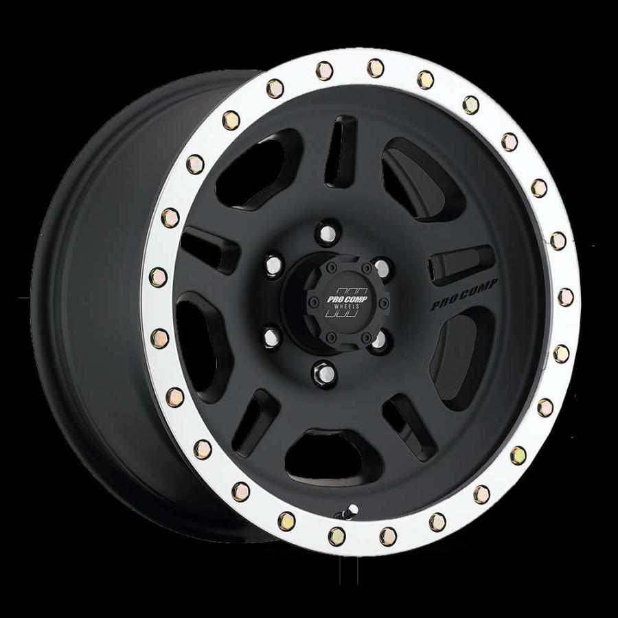 Pro-Comp - [PRO COMP 定まり品] 17in軽銀銀輪 4本 PA29 天使の都市 PAZ 17×8.5J 8H 165.1 ±0 CB125.1 汎用