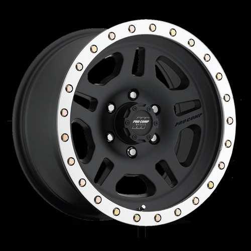 Pro-Comp - [PRO COMP 定まり品] 17in軽銀銀輪 4本 PA29 天使の都市 PAZ 17×8.5J 8H 165.1 ±0 CB125.1 汎用