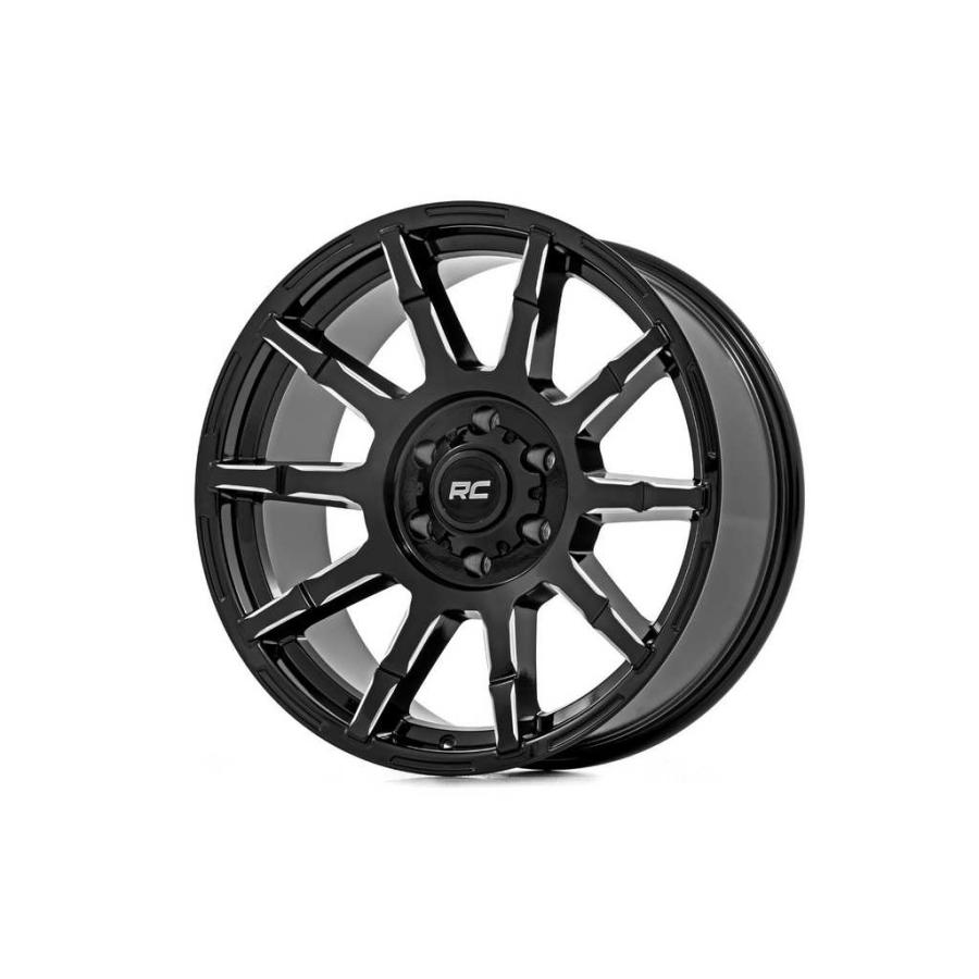 [ROUGH COUNTRY 正規品] 20インチアルミホイール 5本 83シリーズ 20×9J 6H 139.7 -12 CB105.9 汎用/83200912_1