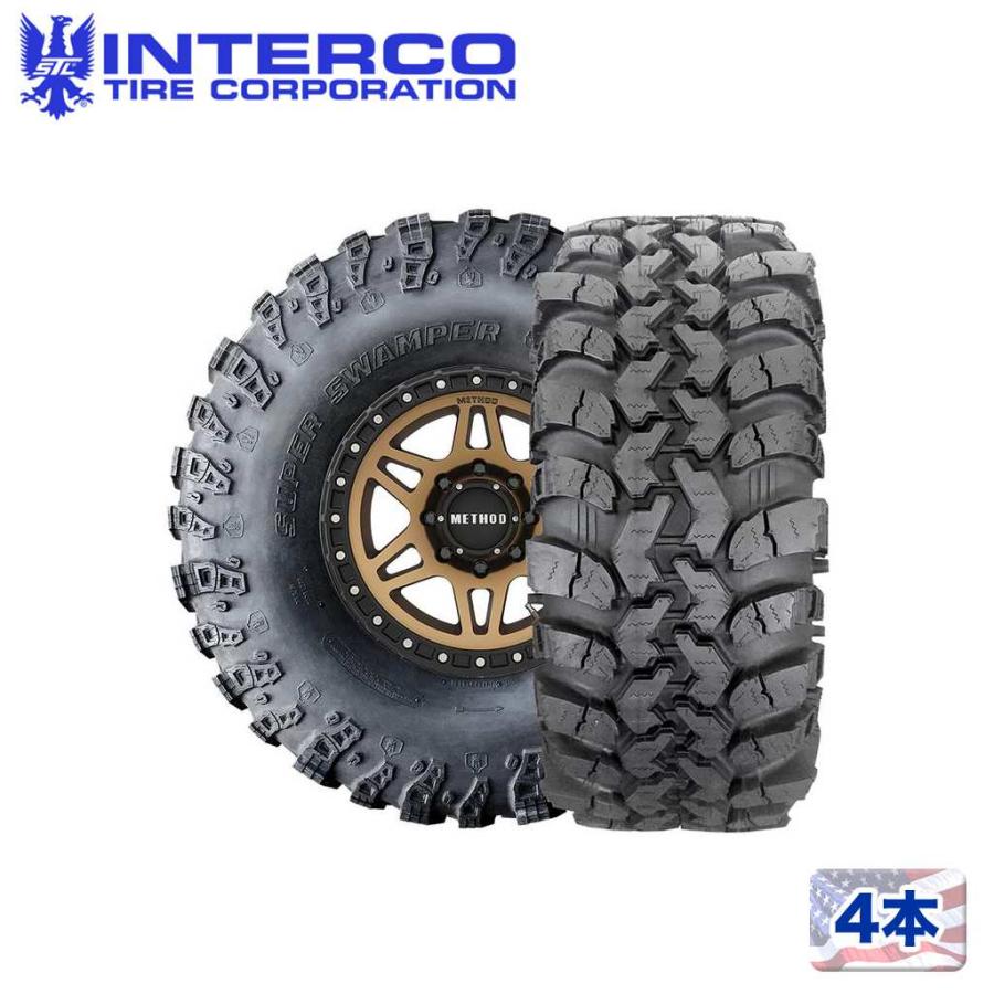 INTERCO TIRE 正規品] 20インチタイヤ 4本 IROK-Radial 35×14.50R20 