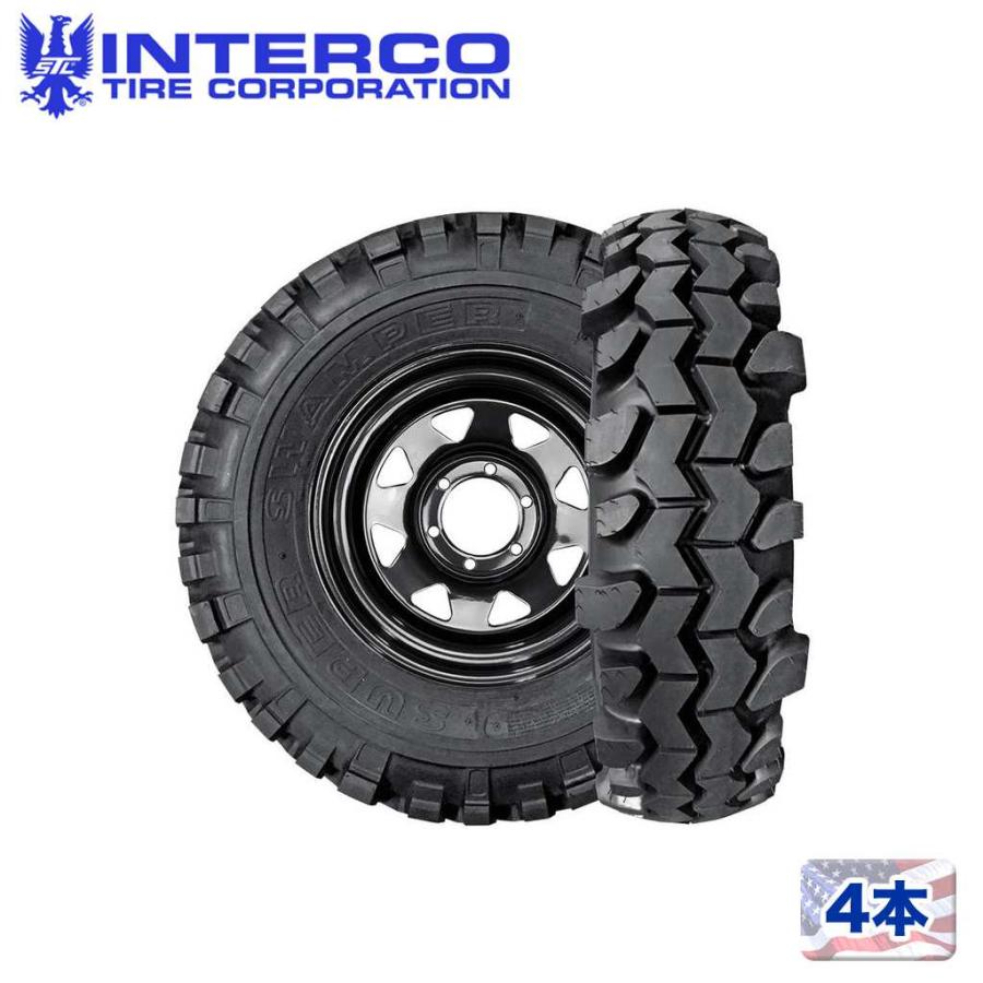 SUPER SWAMPER TSL 4本セット SUPER SWAMPER TSL 4本セット INTERCO TIRE インターコタイヤ