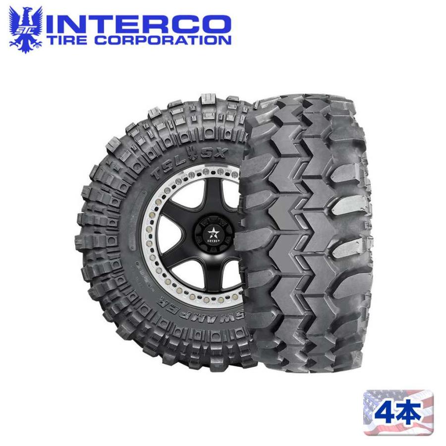 INTERCO TIRE 正規品] 17インチタイヤ 4本 Super Swamper TSL SX