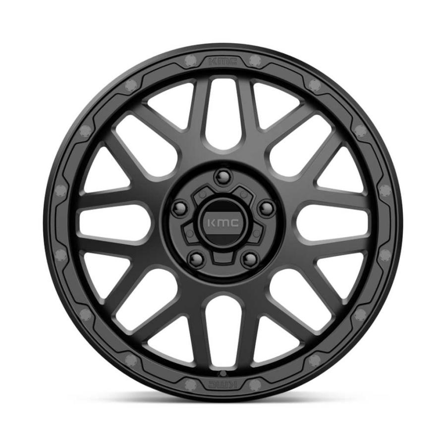 [KMC 正規品]17インチホイール 5本 KM535 GRENADE OFF-ROAD 17×8.5 6H 139.7 ±0 CB106.1 MATTE BLACK/マットブラック/KM53578568700の画像