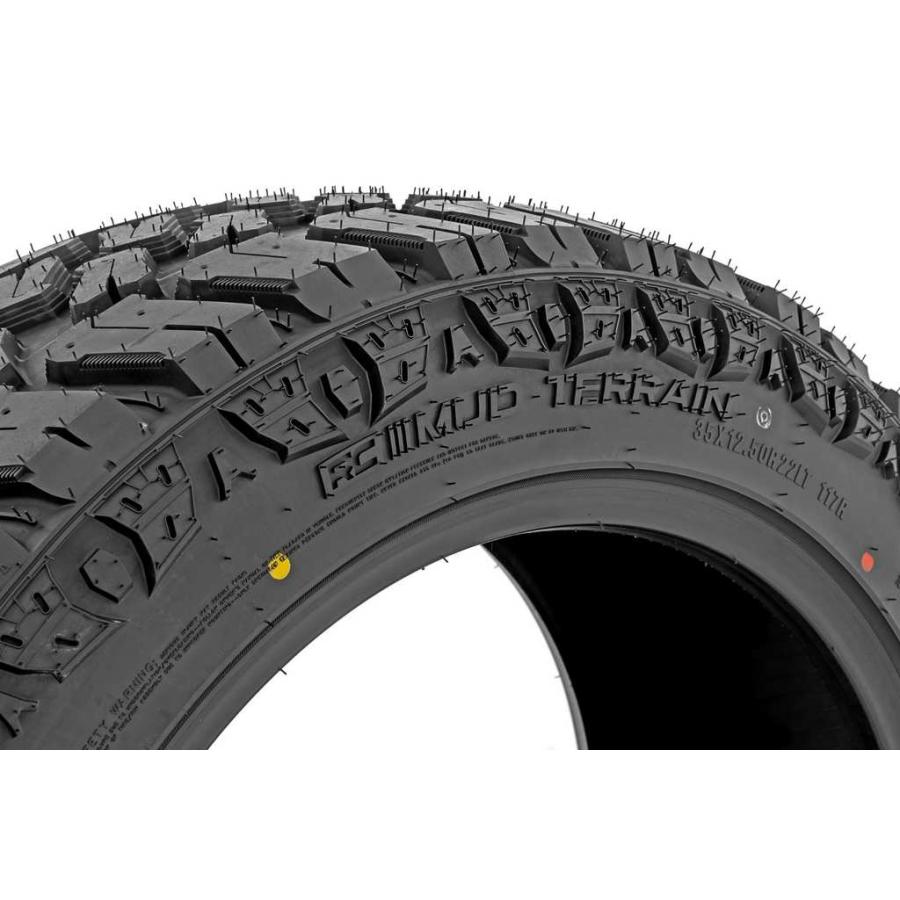 [Rough Country 正規品]デュアルサイドウォール 18インチタイヤ 4本 295/70R18 ラジアル MT マッドテレーン 汎用/98010136の画像