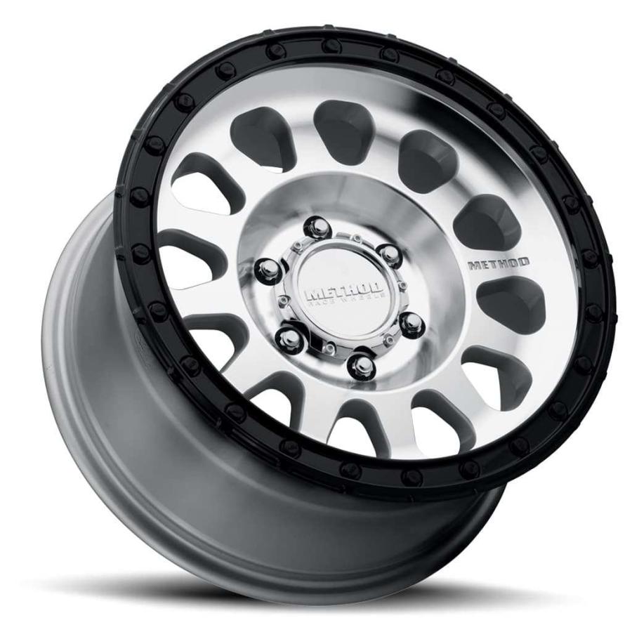 [Method Race Wheels] 17インチアルミホイール 4本 MR315 17×9J 6H 139.7 -12 CB106.2 マシンド/グロスブラックリップ / MR315790601612Nの画像