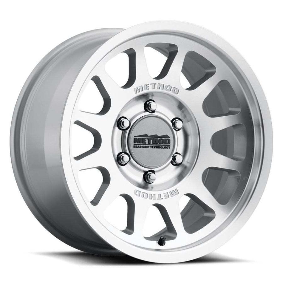 [Method Race Wheels] 17インチアルミホイール 4本 MR703 Bead Grip 17×8.5J 6H 135 +25 CB87 マシンド/クリアコート / MR70378516325の画像