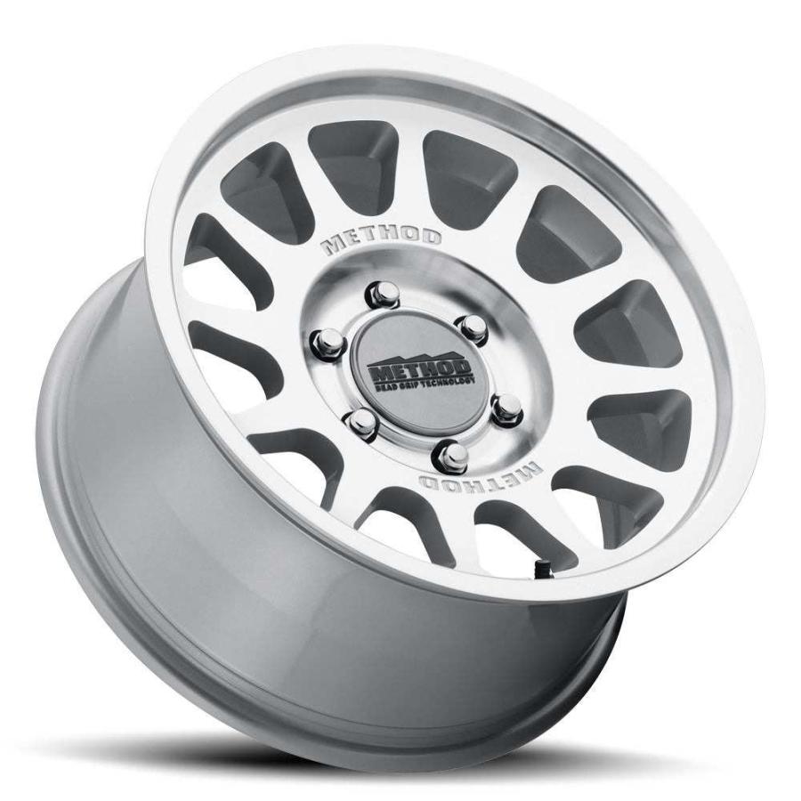 [Method Race Wheels] 17インチアルミホイール 4本 MR703 Bead Grip 17×8.5J 6H 135 +25 CB87 マシンド/クリアコート / MR70378516325の画像