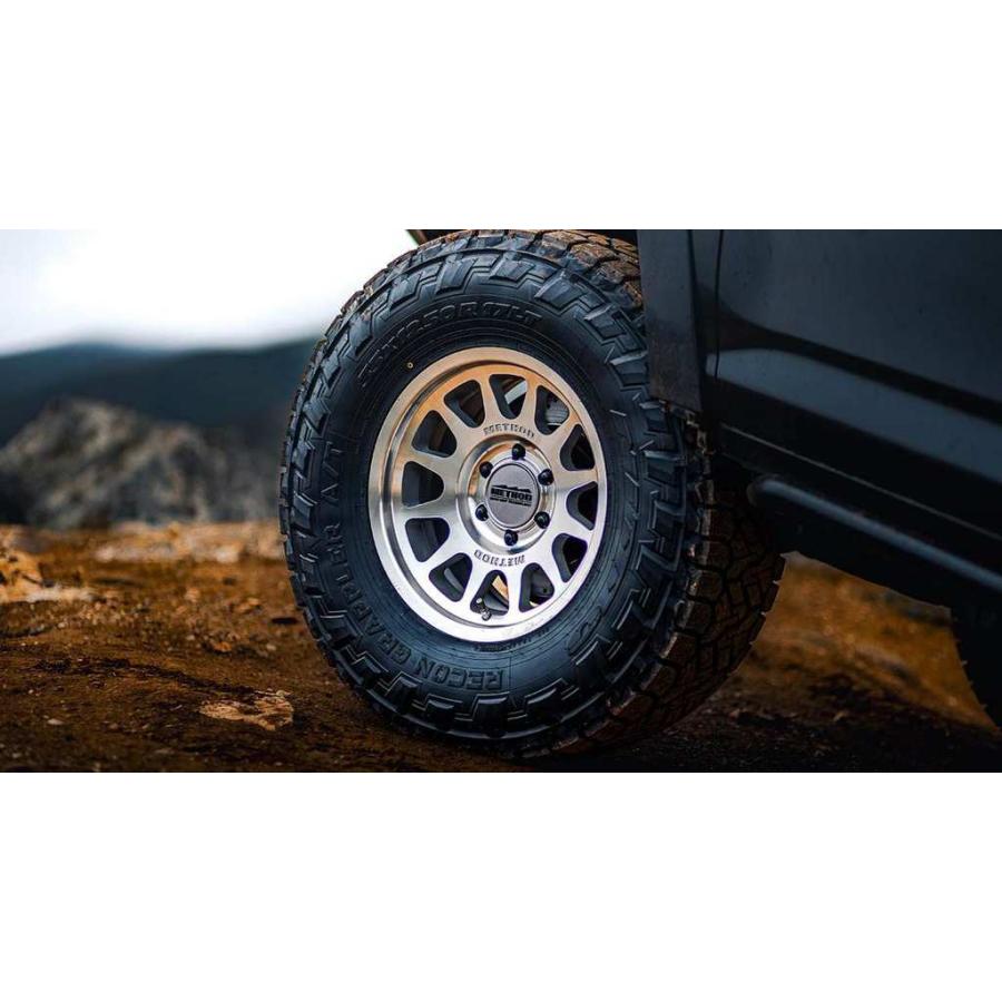 [Method Race Wheels] 17インチアルミホイール 4本 MR703 Bead Grip 17×8.5J 6H 135 +25 CB87 マシンド/クリアコート / MR70378516325の画像