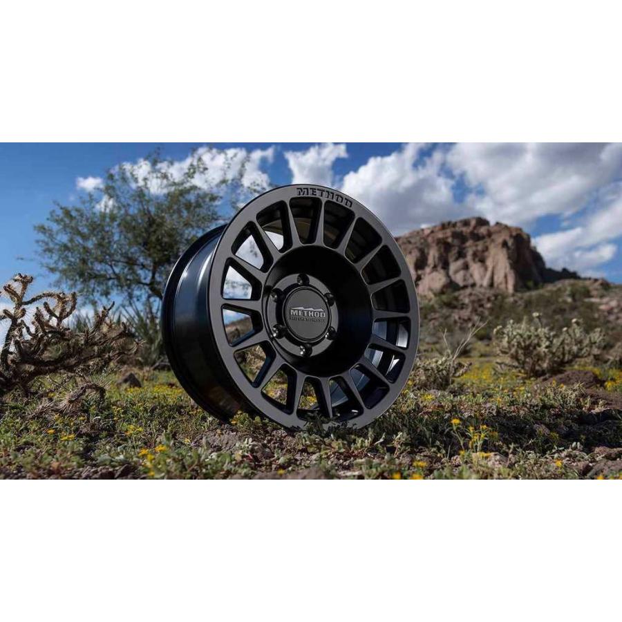 [Method Race Wheels] 17インチアルミホイール 4本 MR707 Bead Grip 17×8.5J 5H 150 ±0 CB110.5 マットブラック / MR70778558500の画像