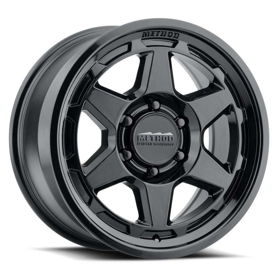 [Method Race Wheels] 17インチアルミホイール 4本 MR708 Bead Grip 17×8.5J 6H 135 +25 CB87 グロスブラック / MR708785161325の画像