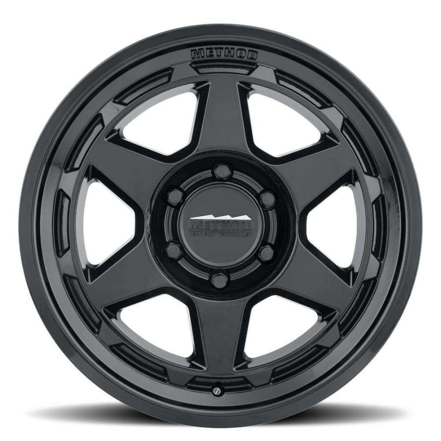 [Method Race Wheels] 17インチアルミホイール 4本 MR708 Bead Grip 17×8.5J 6H 139.7 +25 CB106.2 グロスブラック / MR708785601325の画像