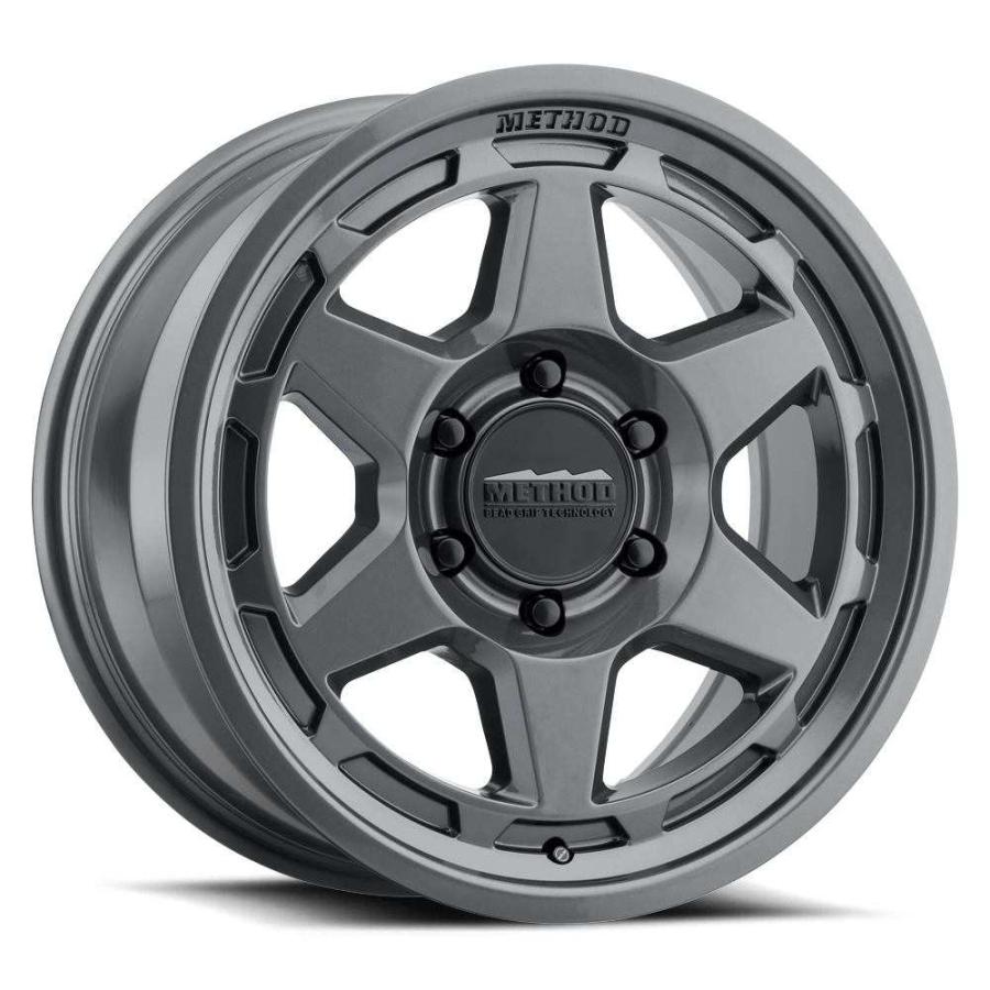 [Method Race Wheels] 17インチアルミホイール 4本 MR708 Bead Grip 17×8.5J 6H 139.7 +25 CB106.2 グロスチタニウム / MR70878560825の画像