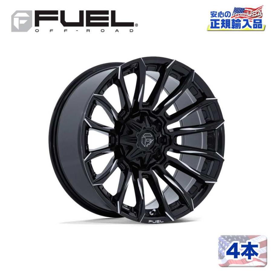 FUEL OFFROAD 正規品]22インチ アルミホイール 4本 FC889 BLADE グロス 