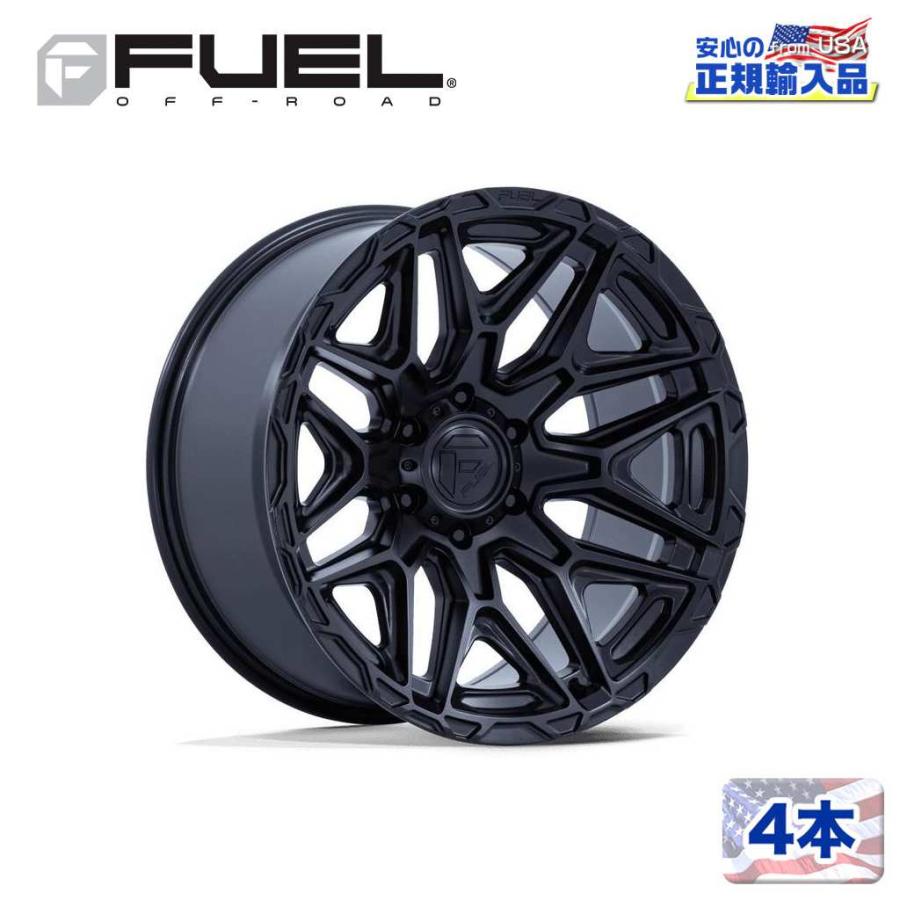 FUEL OFFROAD 正規品]22インチ アルミホイール 4本 FC885 INJECTOR 