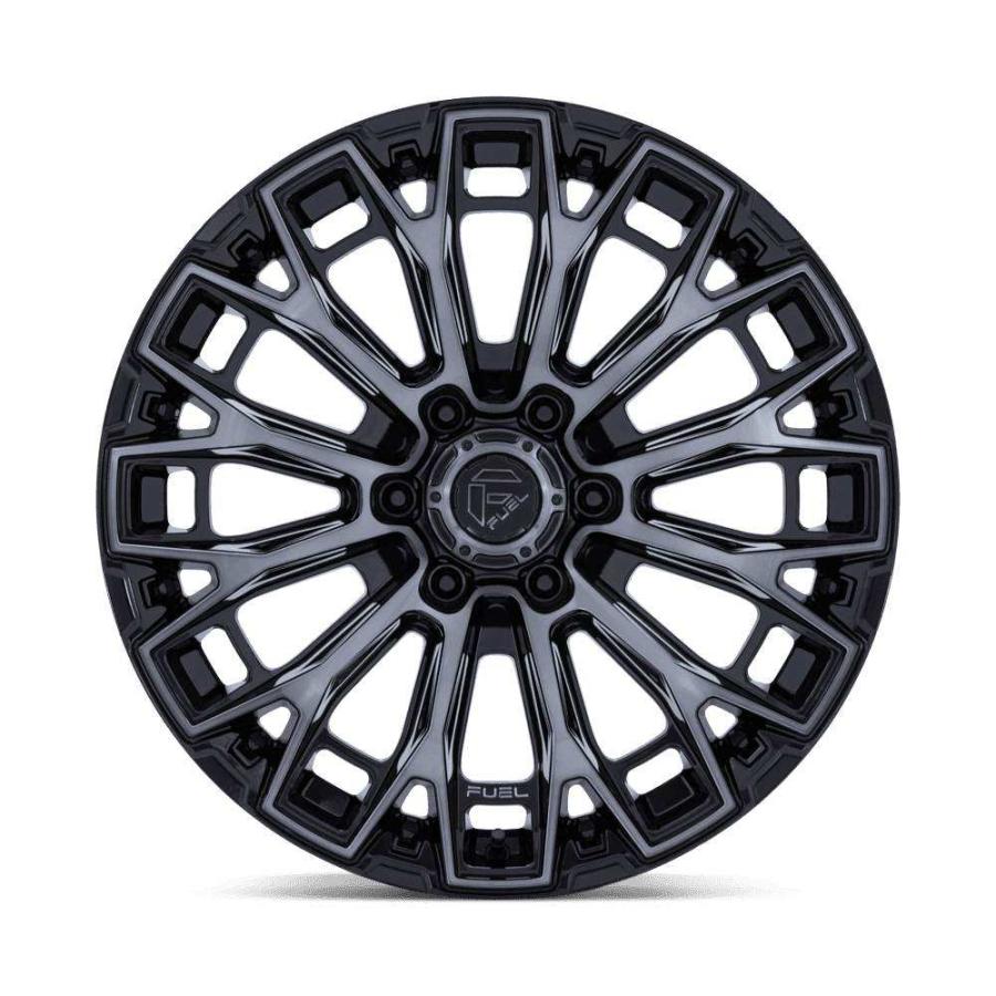 [FUEL 正規品]17インチアルミホイール 5本 FC882 TRAX グロスブラック/ダークティンテッドクリア 17×9 6H139.7 +20/FC882BT17906820_3