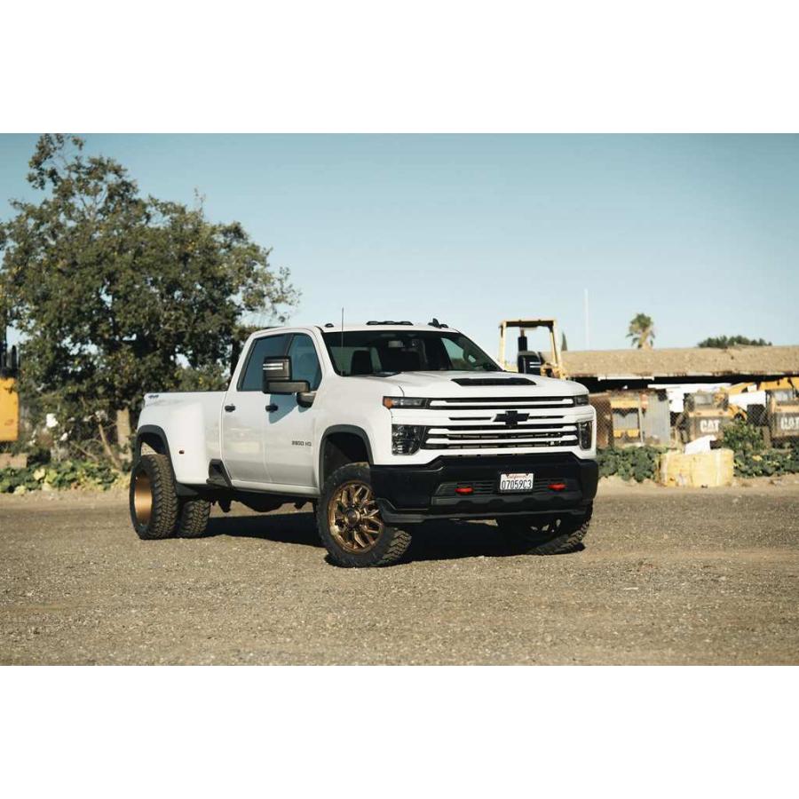 [FUEL OFFROAD 正規品]22インチ アルミホイール 5本 D876 FLUX DUALLY プラチナムブロンズ 22×8.25 8H 210 -227 CB154.3/D87622829335の画像