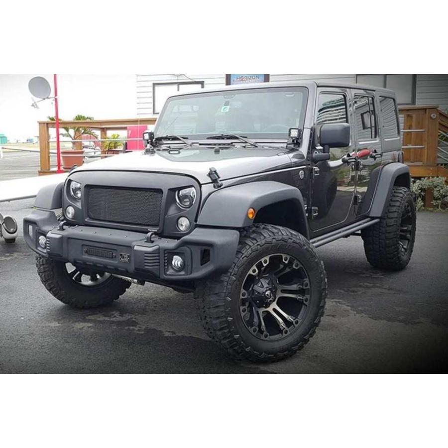 [FUEL 正規品]18インチ アルミホイール 4本 D569 VAPOR マットブラック ダブルダークティント 18×9 8H 165.1 20 CB125.1/D56918908257Aの画像