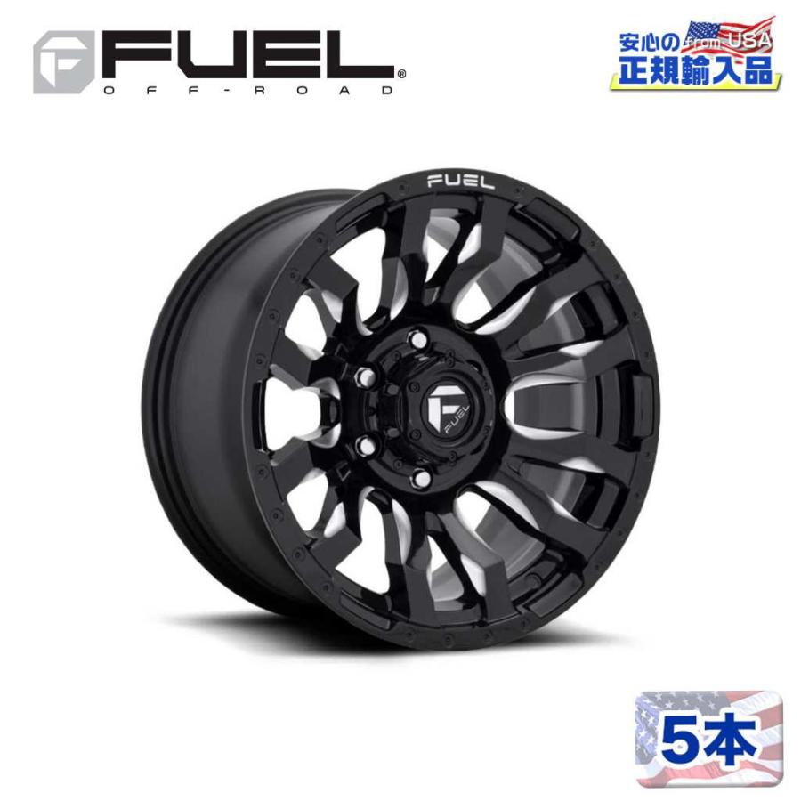 FUEL OFF-ROAD [FUEL 正規品]20インチ アルミホイール 5本 D673 BLITZ