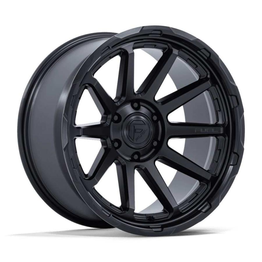 FUEL OFF-ROAD - [FUEL 定まり品]18in 軽銀銀輪 5本 FC887 CIRCUIT つや消し黒いこと 18×9 6H 139.7 1 CB106.1/FC887MX18906801