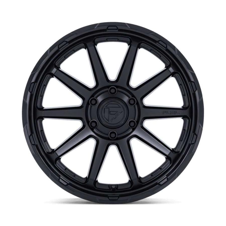 FUEL OFF-ROAD - [FUEL 定まり品]18in 軽銀銀輪 5本 FC887 CIRCUIT つや消し黒いこと 18×9 6H 139.7 1 CB106.1/FC887MX18906801