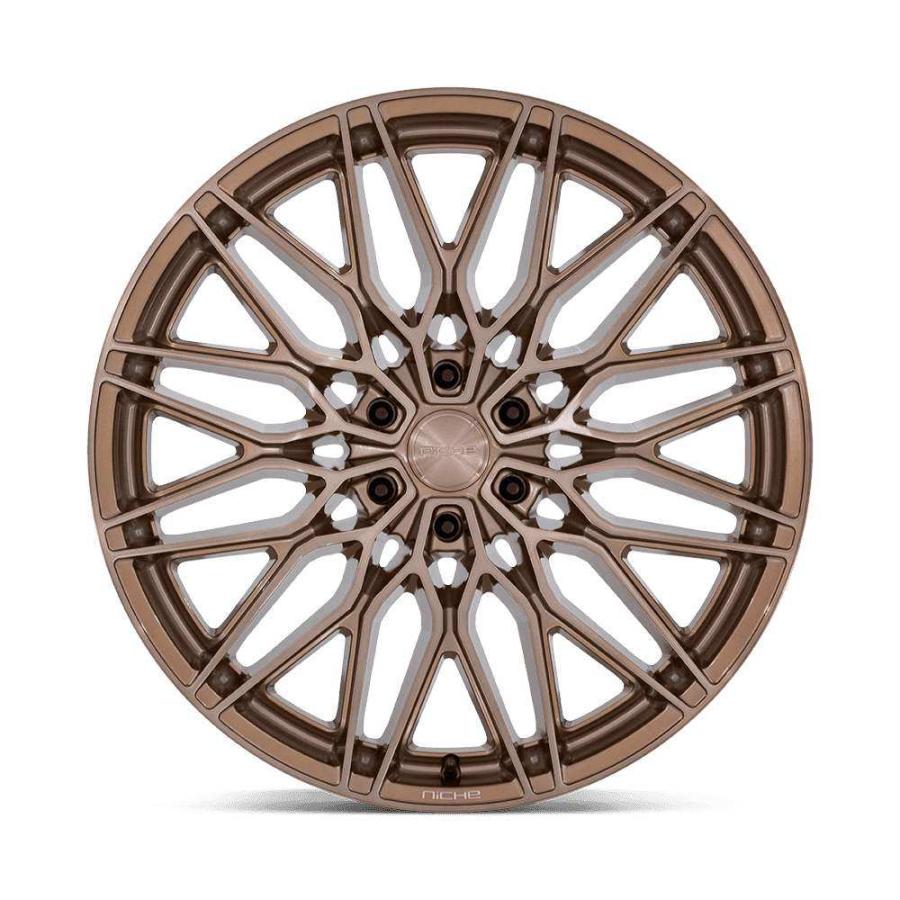 [NICHE 正規品]20インチ アルミホイール 2本 NC278 CALABRIA 6 プラチナムブロンズ 20×9.5 6H 135 +30 CB87.1/NC278ZR20956330の画像