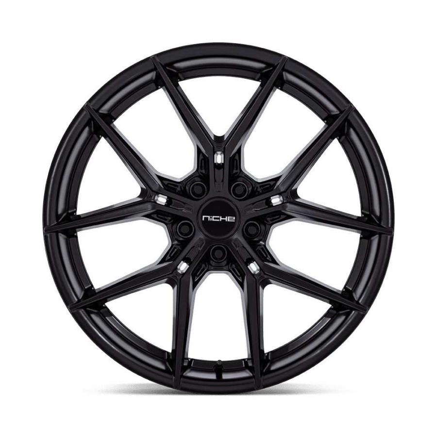 [NICHE 正規品]20インチ アルミホイール 2本 NC279 PRODIGY 5 マットブラック 20×9.5 5H 114.3 +35 CB72.56/NC279MX20951235の画像