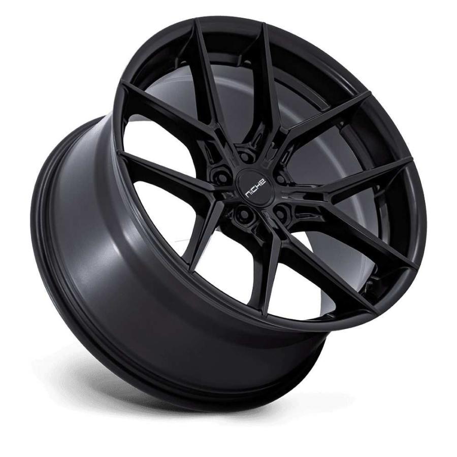 [NICHE 正規品]20インチ アルミホイール 2本 NC279 PRODIGY 5 マットブラック 20×9.5 5H 120 +22 CB72.56/NC279MX20954922の画像