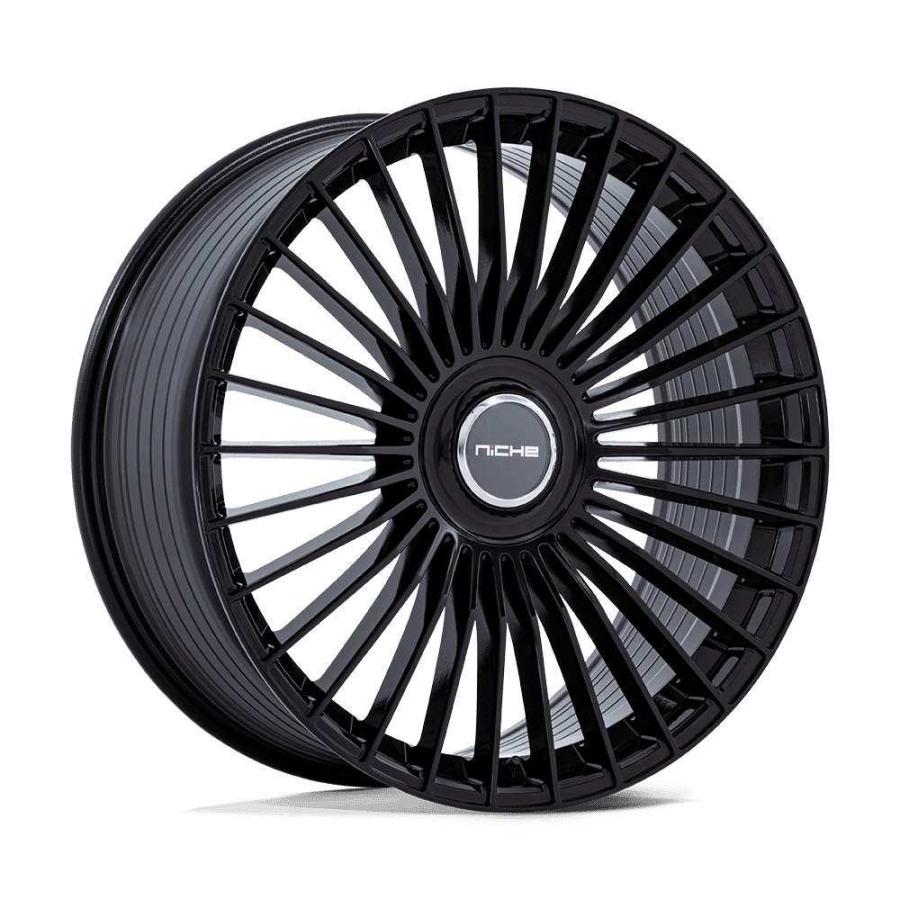 [NICHE 正規品]22インチ アルミホイール 2本 NC282 SERENE グロスブラック 22×10.5 5H 114.3 +45 CB72.56/NC282BX22050145の画像