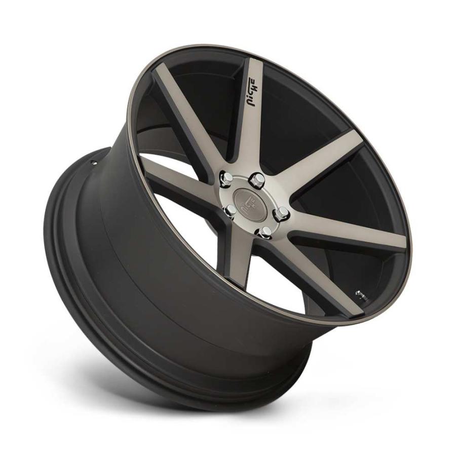 [NICHE 正規品]19インチ アルミホイール 2本 M150 VERONA マットブラックマシーンド 19×8.5 5H 112 +34 CB66.56/M1501985F8+34の画像