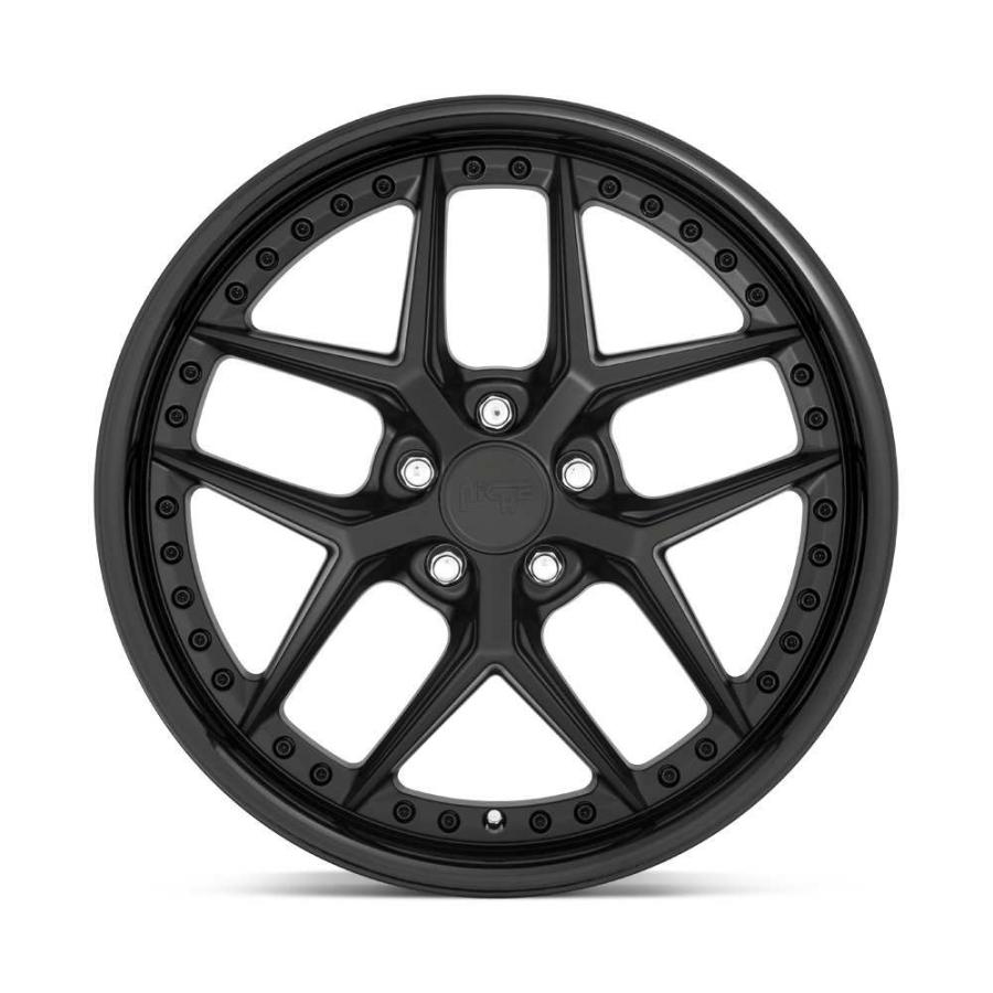 [NICHE 正規品]19インチ アルミホイール 2本 M226 VICE グロスブラック マットブラック 19×9.5 5H 112 +48 CB66.56/M2261995F8+48の画像