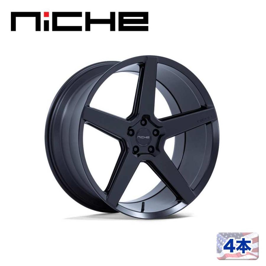 NICHE 正規品]20インチ アルミホイール 4本 NC283 MODENA マット
