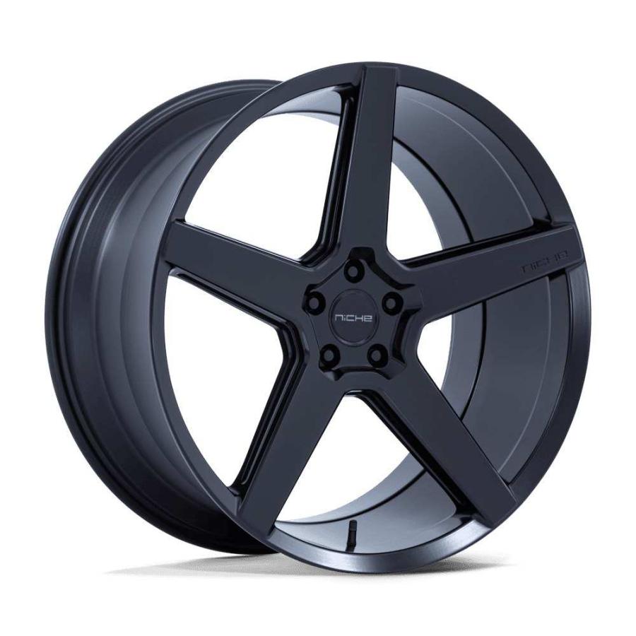 [NICHE 正規品]20インチ アルミホイール 4本 NC283 MODENA マットブラック 20×9 5H 112 +15 CB66.56/NC283MX20905715の画像