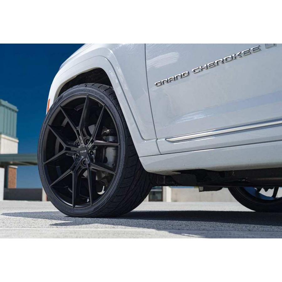 [NICHE 正規品]18インチ アルミホイール 4本 NC279 PRODIGY 5 マットブラック 18×9.5 5H 114.3 +25 CB72.56/NC279MX18951225の画像