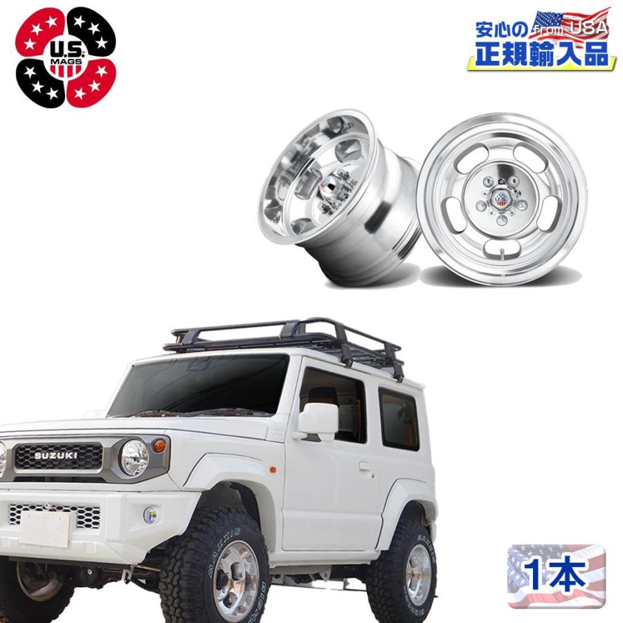 ジープ ジムニー 15インチ ホイール 10J 5/139.7 HOT STUFF（ホットスタッフ） 15インチ JB-01 6J +0 5H-139.7 1本