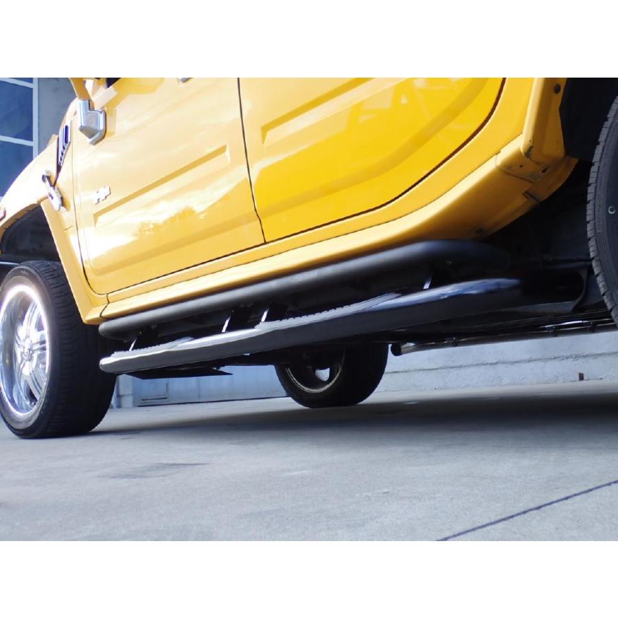 HUMMER GI☆GEAR オフロード サイドステップ/サイドバー サイド